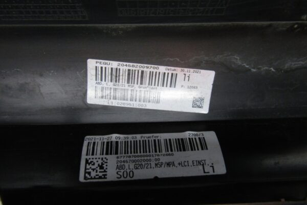 Zijskirt Links Dorpellijst BMW 3 G20 G21 M Pakket MPakket 18- Sedan Stationwagen 51778069381 Dorpel P14828