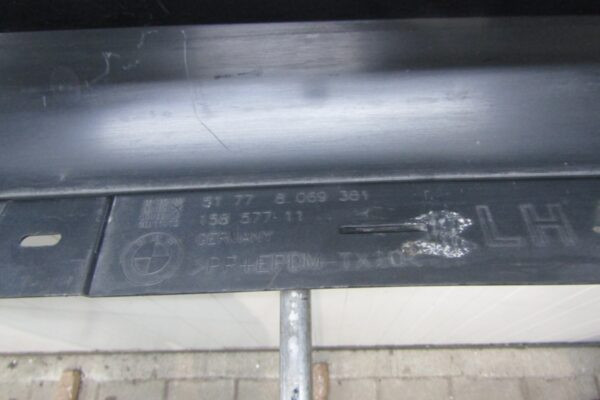 Zijskirt Links Dorpellijst BMW 3 G20 G21 M-Pakket MPakket 18- Sedan Stationwagen 51778069381  Dorpel P15925