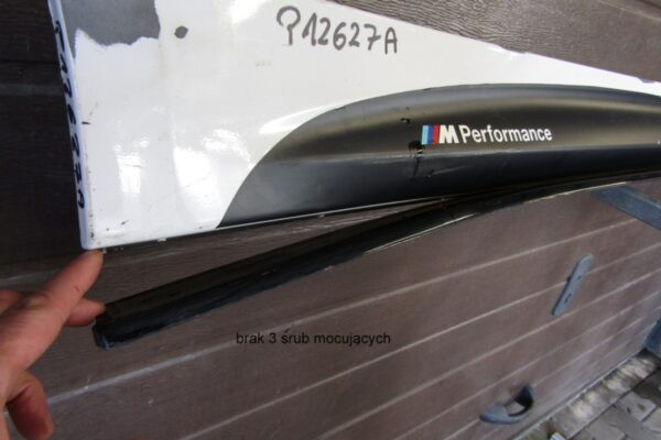 Zijskirt Rechts Dorpellijst BMW 4 F36 M Gran Coupé Pakket MPakket 51778060374 Dorpel P12627A