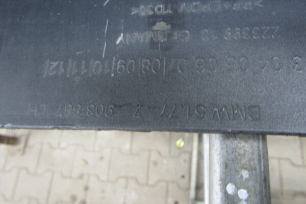 Zijskirt Dorpellijst Links BMW 5 F10 F11 M Pakket MPakket 10-17 51777903887 Dorpel P13545