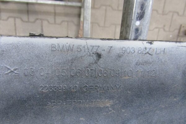 Zijskirt Dorpellijst Links BMW 5 F10 F11 M-Pakket MPakket 10-17 51777903887 Dorpel P15758