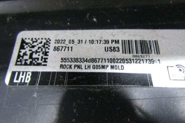 Zijskirt Links Dorpellijst BMW X5 G05 M-pakket MPakket 18- Dorpel 517710503410 P15970