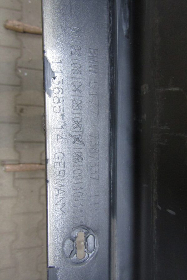 Zijskirt Links Dorpellijst BMW 5 G30 G31 17- Stationwagen Sedan 51777387337 Dorpel P15652