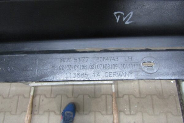 Zijskirt Links Dorpellijst BMW 5 G30 G31 M-Pakket MPakket 17- Stationwagen Sedan 51778064743 Dorpel P15753