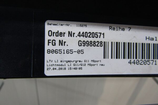 Zijskirt Links Dorpellijst BMW 7 G11 15-22  Kort M pakket Mpakket 51778059979 Dorpel P15159