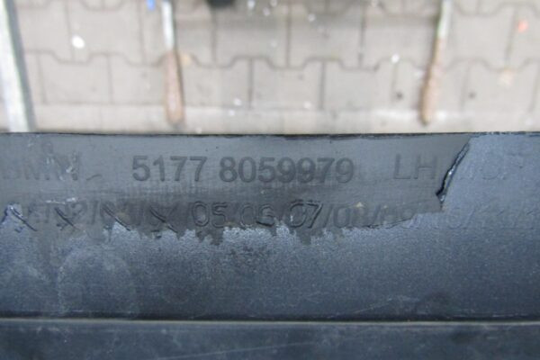 Zijskirt Links Dorpellijst BMW 7 G11 15-22  Kort M pakket Mpakket 51778059979 Dorpel P15159