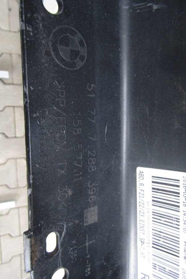 Zijskirt Dorpellijst Rechts BMW F21 11-19 F22 F23 14-21 51777288396 Dorpel P12642