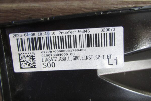 Zijskirt Dorpellijst Links BMW G80 M3 20- M-3 51778084407 Dorpel P12478