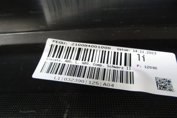 Zijskirt Dorpellijst Links BMW G80 M3 20- M-3 51778084407 Dorpel P14170