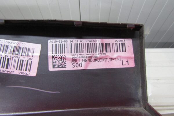 Zijskirt Links Dorpellijst BMW M4 F82 F83 M-pakket Mpakket 14-21 Dorpel 51778054291 P15961