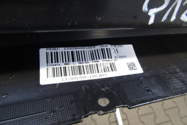 Zijskirt Links Dorpellijst BMW M4 G82 G83 Coupé Cabrio 21 51778084409 Dorpel P12744