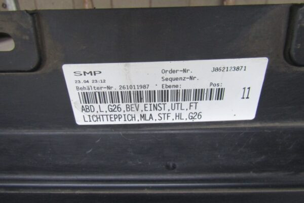 Zijskirt Links Dorpellijst BMW i4 G26 E Drive 20- i-4 LED Electrisch 51777490699 51778737087 Dorpel P15698