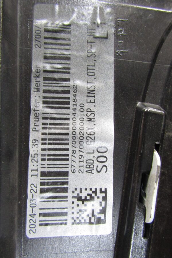 Zijskirt Links Dorpellijst BMW i4 G26 M Pakket MPakket 20- i-4 51778737087 Dorpel P14477
