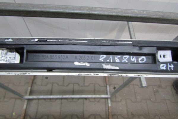 Zijskirt Dorpellijst rechts Audi A1 S line Sline 82A 17- S1 82a853932a Dorpel P15840