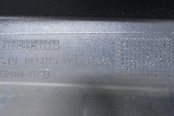 Zijskirt Dorpellijst rechts Audi A3 8V5 Sedan S Line Sline 13- 8V5853860 Dorpel P16017