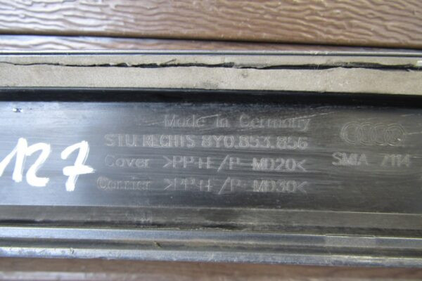 Zijskirt Dorpellijst Rechts Audi A3 8Y0 S-Line SLine 20- S3 8y0853856 Dorpel P11127
