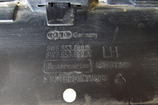 Zijskirt Dorpellijst Links Audi A5 8W6 8W7 S-Line SLine 16-19 8w6853859a Dorpel P11589