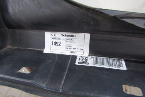 Zijskirt Links dorpellijst Audi A6 C7 4G0 14-18 sedan stationwagen Facelift 4g0853859G Dorpel P15943