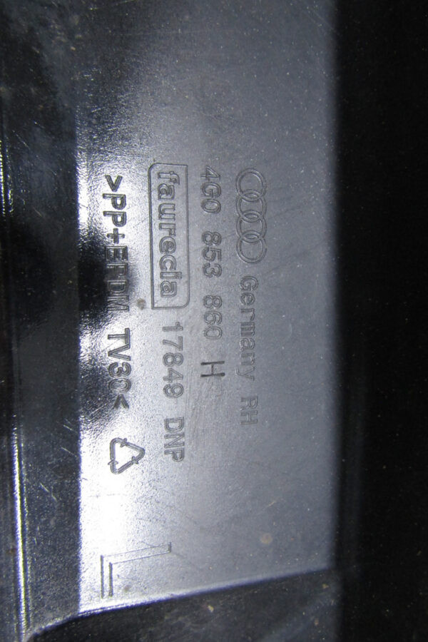 Zijskirt Dorpellijst rechts Audi A6 C7 S-Line SLine 4G0 Facelift 14- stationwagen sedan 4G0853860 Dorpel P15638