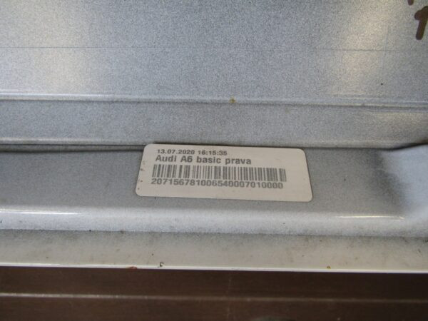 Zijskirt Rechts Dorpellijst Audi A6 C8 4K0 afdekking 18- 4k0853856 Dorpel P11854