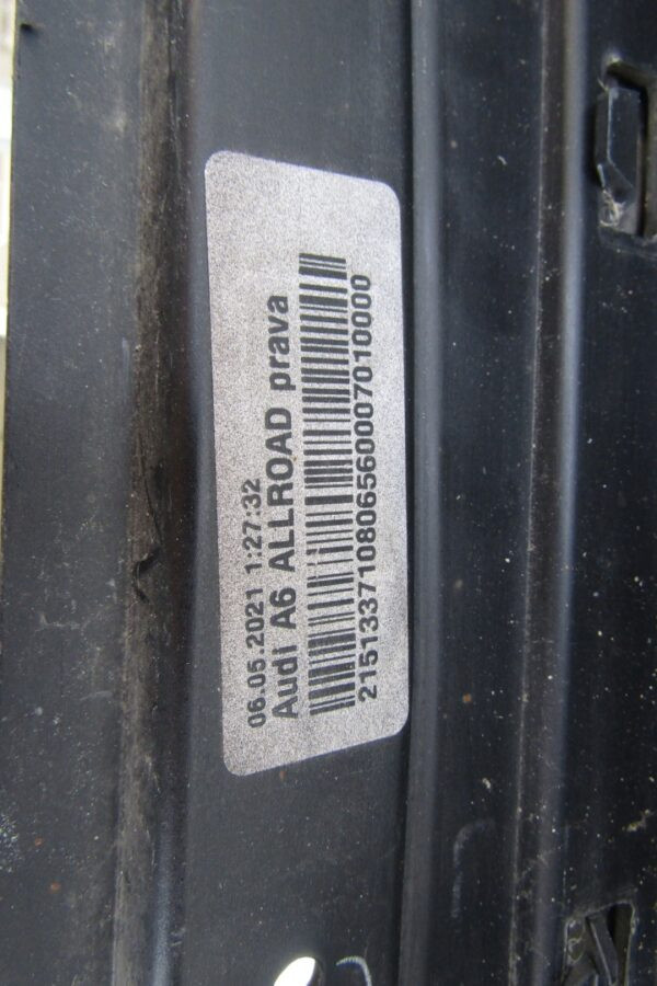 Zijskirt Dorpellijst Rechts Audi A6 C8 4K9 Allroad stationwagen 18- 4k9853856 Dorpel P12731