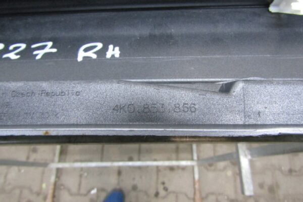Zijskirt Rechts dorpellijst Audi A6 C8 4K0 afdekking 18- 4k0853856 Dorpel P15927