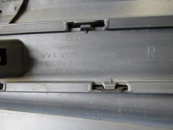 Zijskirt Dorpellijst Rechts Audi RS5 2 A5 RS 17-19 8W6853856 Dorpel P10235
