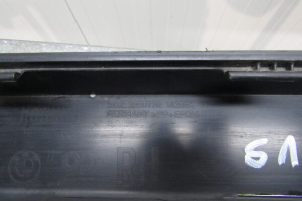 Zijskirt Dorpellijst Rechts BMW X1 E84 Dorpelbekleding 09-14 51122990170 Dorpel P14133