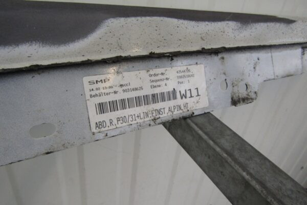Zijskirt Dorpellijst Rechts BMW 3 F30 F31 11-18 51777256912 Dorpel P12717