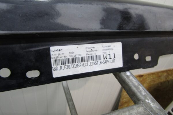 Zijskirt Dorpellijst Rechts BMW 3 F30 F31 M Pakket MPakket 11-18 51778054242 Dorpel P15323