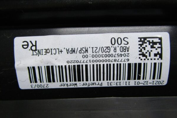 Zijskirt Dorpellijst Rechts BMW 3 G20 G21 M-Pakket MPakket  18- Sedan Stationwagen 51778069382  Dorpel P15989