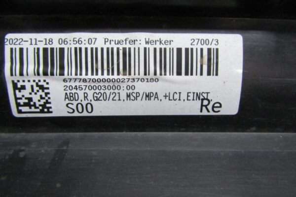 Zijskirt Dorpellijst Rechts BMW 3 G20 G21 M Pakket MPakket 18- Sedan Stationwagen 51778069382 Dorpel P16007 