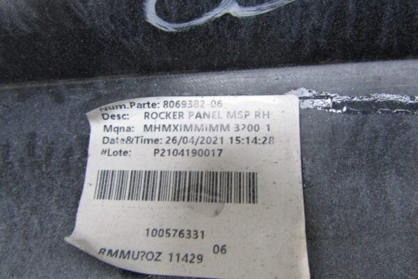 Zijskirt Dorpellijst Rechts BMW 3 G20 G21 M Pakket MPakket 18- 51778069382 Dorpel P14423