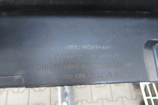 Zijskirt Dorpellijst Rechts BMW 5 F10 F11 M Pakket MPakket 10-17 51777903888 Dorpel P14249