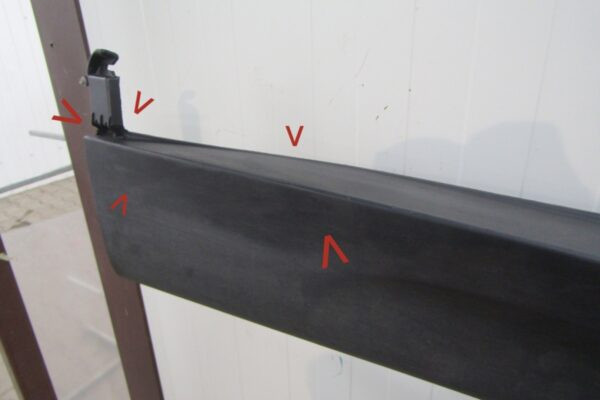 Zijskirt Dorpellijst Rechts BMW X5 F15 13-18 Dorpelbekleding 51777294370 Dorpel P15310