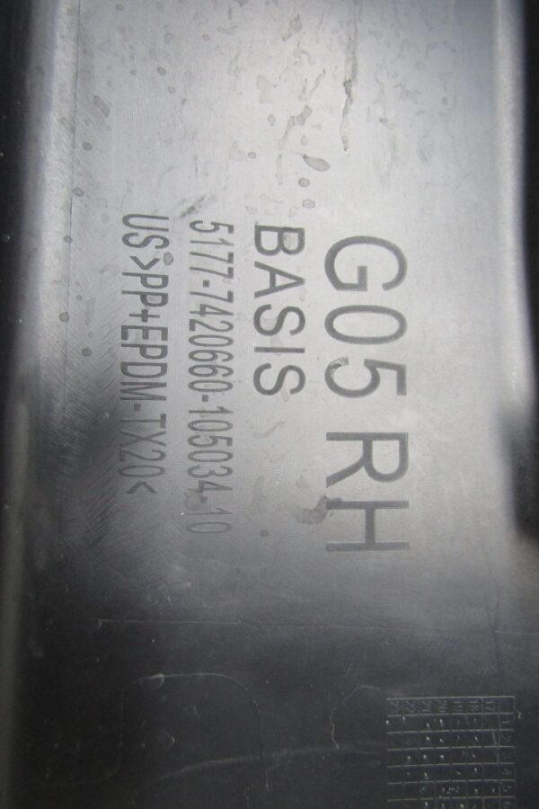 Zijskirt Dorpellijst Rechts BMW X5 G05 18- Basis Dorpelbekleding 51777420660 Dorpel P15108