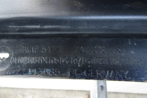 Zijskirt Dorpellijst Rechts BMW 5 G30 G31 Stationwagen Sedan 17- 51777387338 Dorpel P14221