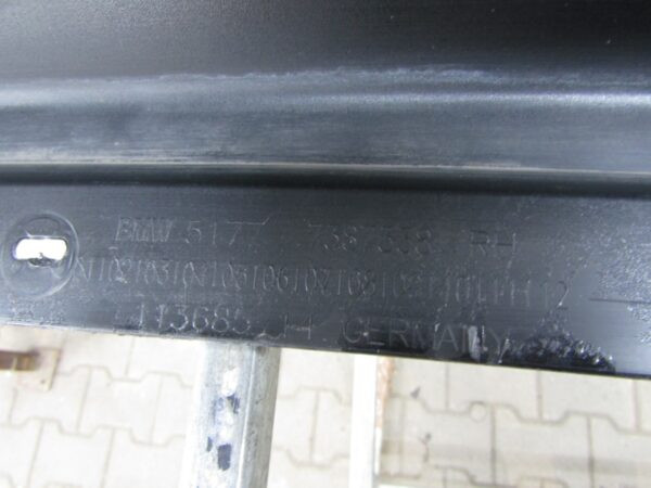 Zijskirt Dorpellijst Rechts BMW 5 G30 G31 Stationwagen Sedan 17- 51777387338 Dorpel P14645