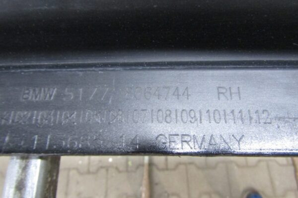 Dorpellijst Rechts BMW 5 G30 G31 Sedan Stationwagen 17- M Pakket MPakket 51778064744 Dorpel P15985