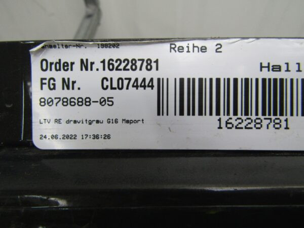 Zijskirt Dorpellijst Rechts BMW 8 G16 M Gran Coupé Pakket MPakket 51778090418 Dorpel P13200