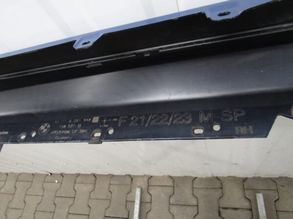 Zijskirt Dorpellijst Rechts BMW F21 F22 F23 M-Pakket MPakket -21 51778051948 Dorpel P13099