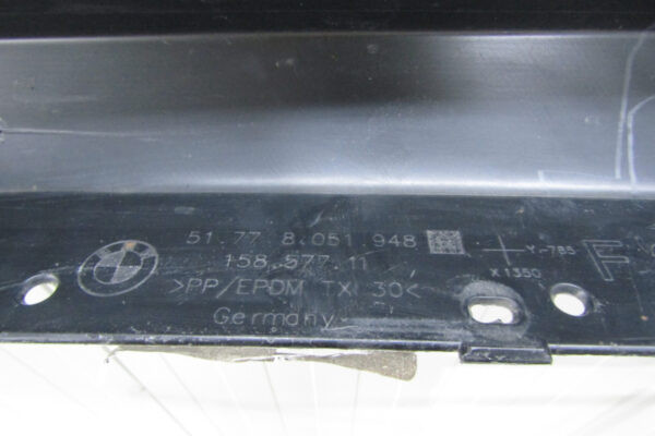 Zijskirt Dorpellijst Rechts BMW F21 F22 F23 M-Pakket Mpakket -21 51778051948 Dorpel P13658