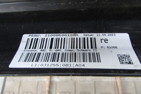 Zijskirt Dorpellijst Rechts BMW G80 M3 20 M-3 51778084408 Dorpel P14479