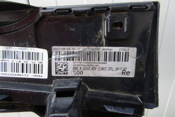 Zijskirt Dorpellijst Rechts BMW i4 G26 M Pakket MPakket 20- i-4 51778078580 Dorpel P13573