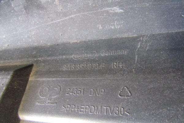 Zijskirt Dorpellijst Rechts Audi A5 8W8 S-Line SLine 19 Facelift 8w8853860f Dorpel P9508