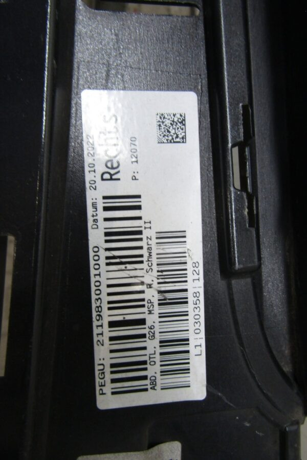 Zijskirt Dorpellijst Rechts, Montageslider Rechts BMW i4 G26 M Pakket MPakket 20- 51778078580 Dorpel P16048