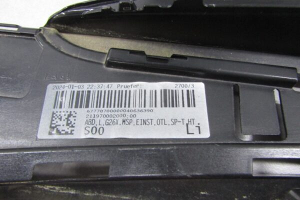 Zijskirt Montage Links Dorpellijst BMW i4 G26 M Pakket MPakket 20- 51778078579 Dorpel P16055