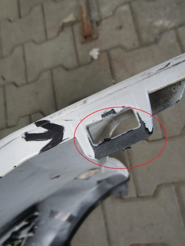 Bumper Mazda 3 III FACELIFT 17- Voorbumper MZ828