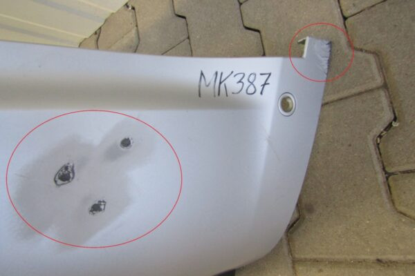 Bumper Land Rover Defender 130 II 20-L8B2-170781-B Achterbumper MK387