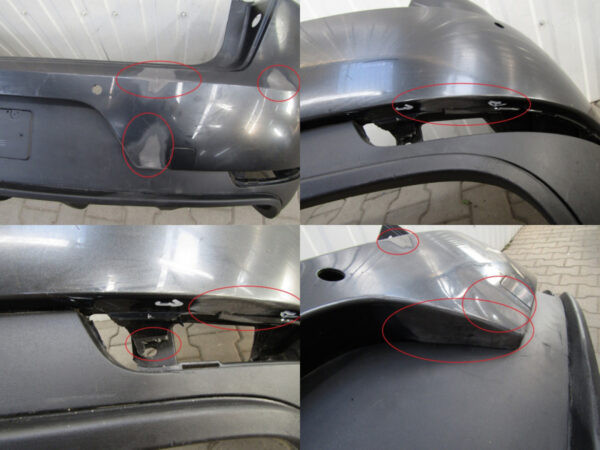 Bumper Porsche Macan 95B 14- 95B807421 Achterbumper PJ219